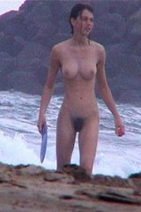 beaver pussy of nudist sporty girl